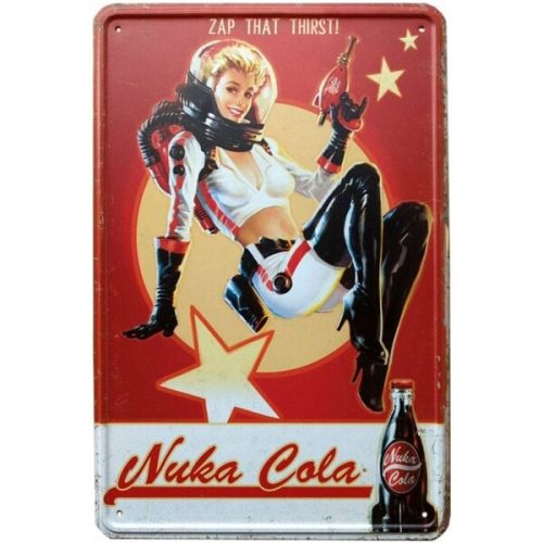 Kovová cedule Fallout - Nuka Cola Girl DPI Merchandising GmbH