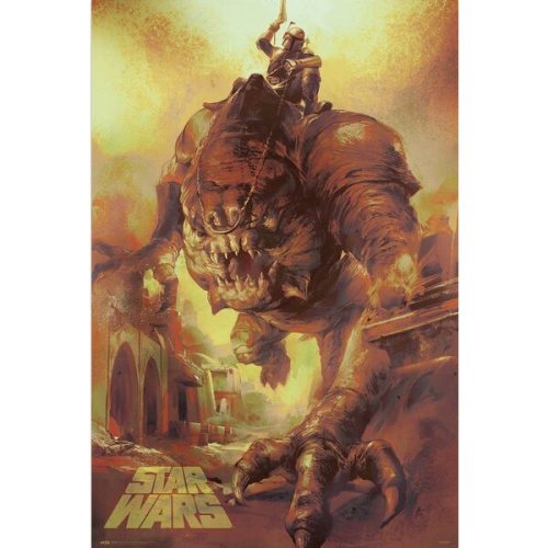 Plakát Star Wars - The Book of Boba Fett - Rancor Ride (197) Europosters
