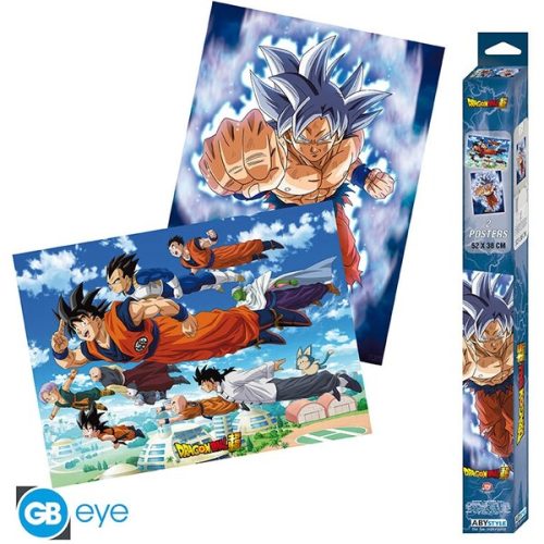Set 2 plakátů Dragon Ball Super - Goku & Friends (52x38 cm) Abysse Corp