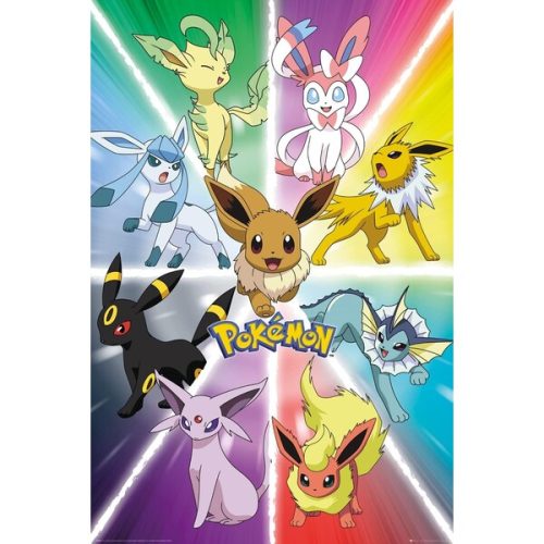 Plakát Pokemon - Eevee Evolution (74) Europosters