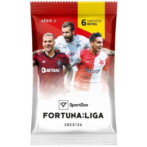 Fotbalové karty SportZoo Retail Balíček FORTUNA:liga 2023/24 - 2. série SportZoo