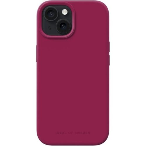 iDeal Of Sweden silikonový zadní kryt iPhone 15 tmavě růžový iDeal of Sweden