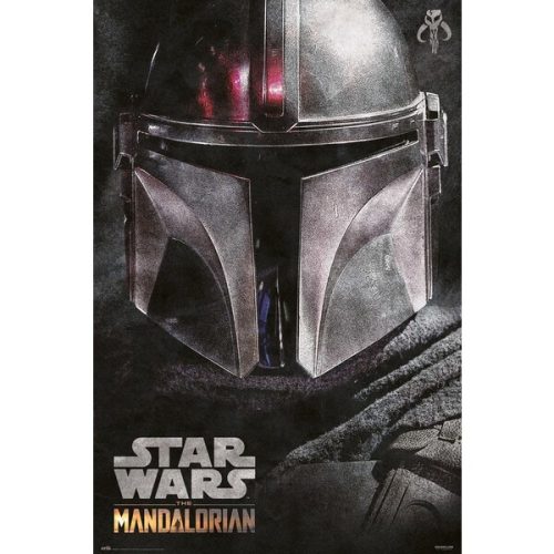Plakát Star Wars: The Mandalorian - Helmet (138) Europosters