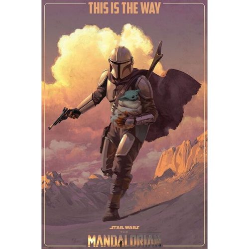 Plakát Star Wars: The Mandalorian - On The Run (259) Europosters