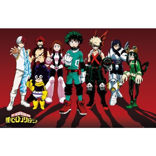 Plakát My Hero Academia - Line Up (78) Europosters