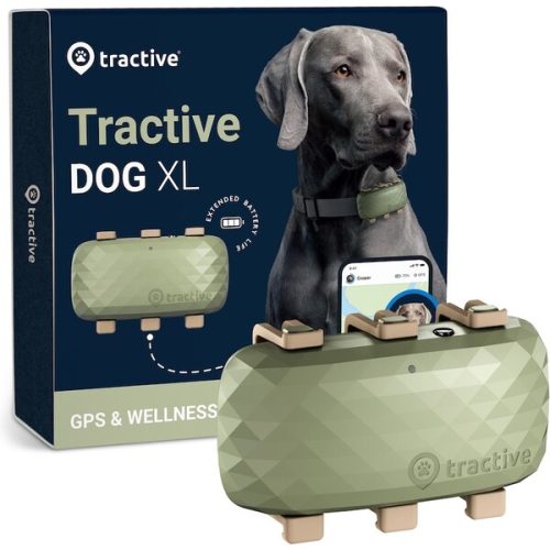 Tractive GPS DOG XL tracker polohy a aktivity pro psy zelený Tractive