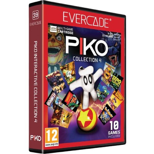 Home Console Cartridge 39. Piko Interactive Collection 4 (Evercade) Blaze Entertainment