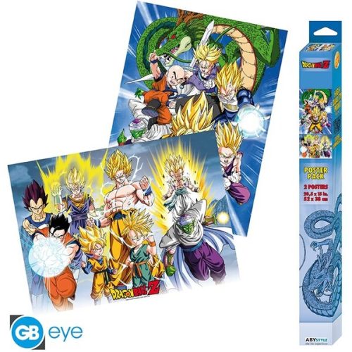 Set 2 plakátů Dragon Ball - Groups (52x38 cm) Abysse Corp
