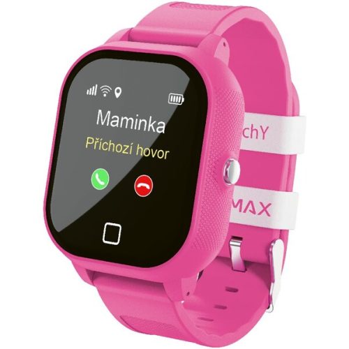 LAMAX WatchY3 chytré hodinky růžové LAMAX