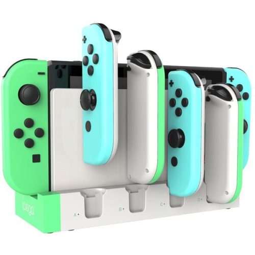 iPega 9186A Charger Dock pro N-Switch a Joy-con White/Green iPega