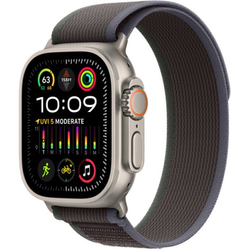 Apple Watch 49/45/44/42mm modro-černý Trailový tah S/M Apple