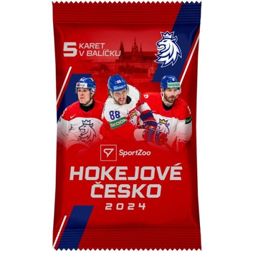 Hokejové karty SportZoo Hobby balíček Hokejové Česko 2024 SportZoo