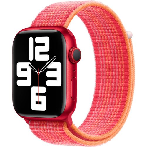 Apple Watch 49/45/44/42mm (PRODUCT)RED provlékací sportovní řemínek Apple
