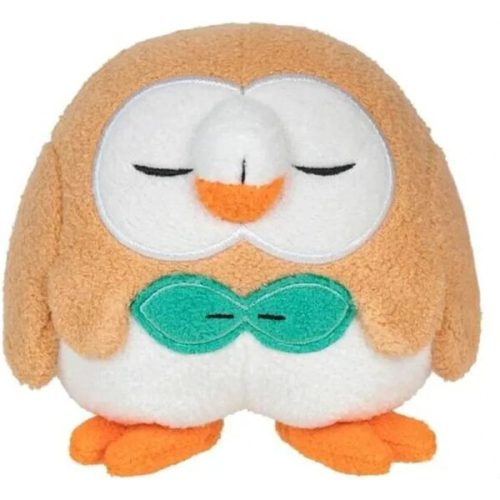 Plyšák Sleeping Pokémon - Rowlet 13 cm Jazwares
