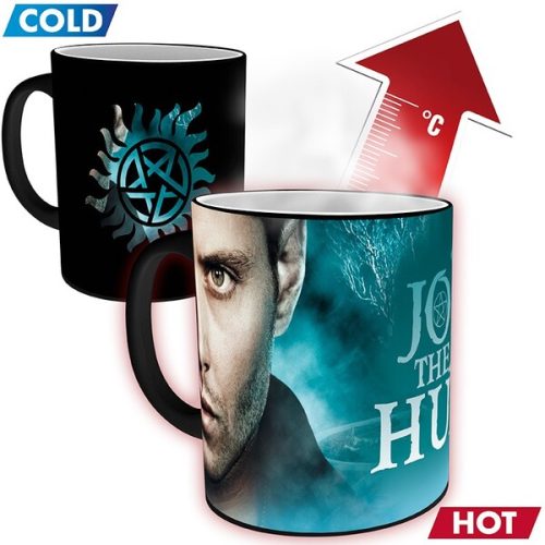 Hrnek Supernatural - Sam and Dean Symbol (měnící se motiv) 320 ml Abysse Corp