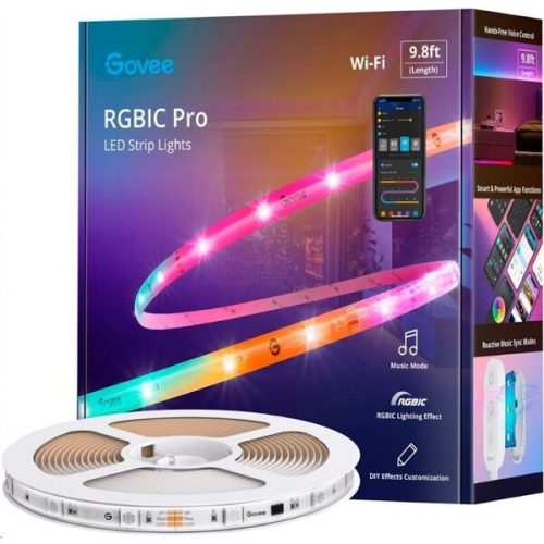 Govee WiFi RGBIC Smart PRO LED pásek extra odolný