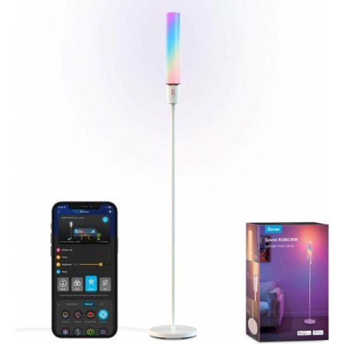 Govee Cylinder Smart RGBICWW LED stojací lampa bílá Govee