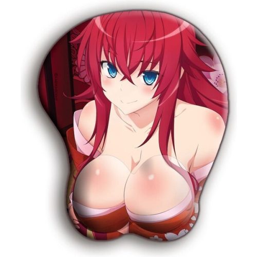 Herní podložka pod myš Highschool DxD – Rias s 3D podpěrkou zápěstí Sakami Merchandise