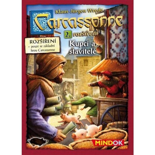 Carcassonne rozšíření 2: Kupci a stavitelé Mindok