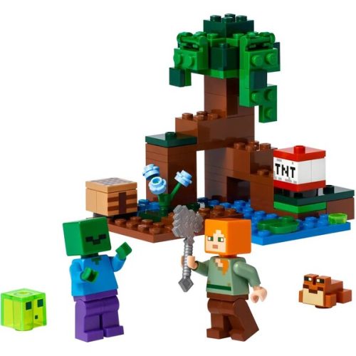 LEGO® Minecraft 21240 Dobrodružství v bažině LEGO