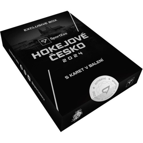Hokejové karty SportZoo Exclusive Box Hokejové Česko 2024 SportZoo