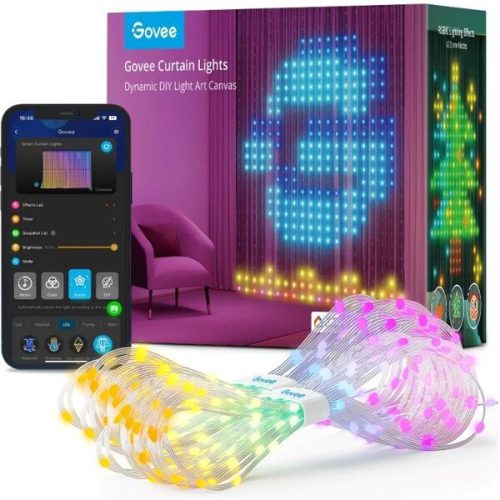 Govee RGBIC Curtain Light dekorativní osvětlení
