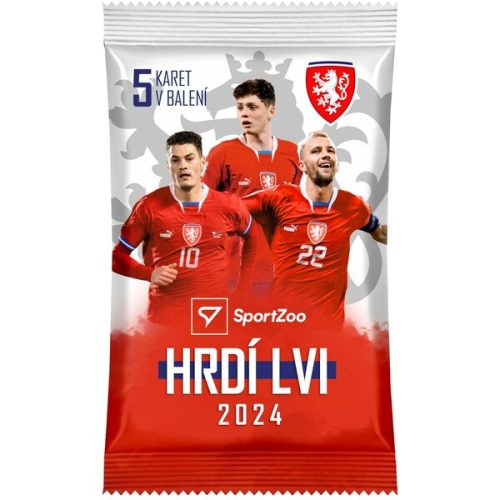 Fotbalové karty SportZoo Hobby balíček Hrdí Lvi 2024 SportZoo