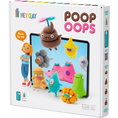 Hey Clay modelovací hmota Poop Ooops TM Toys