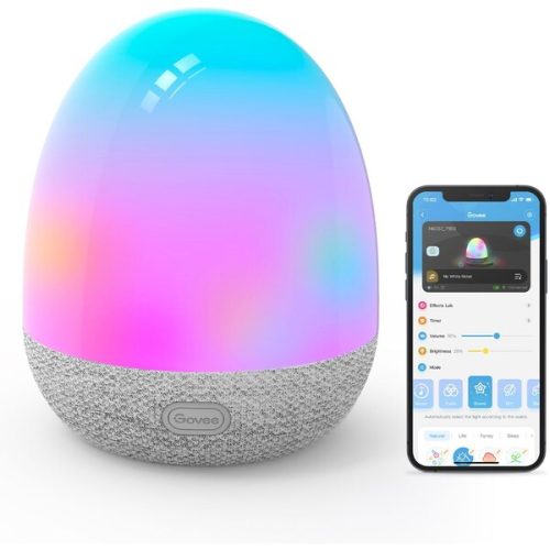 Govee RGBIC Noční Smart LED světlo s reproduktorem Govee