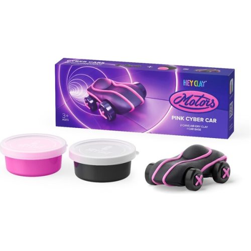 Hey Clay modelovací hmota Cyber Auto růžové TM Toys