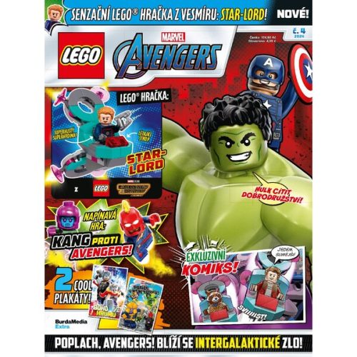Časopis LEGO Marvel Avengers 04/24 LEGO