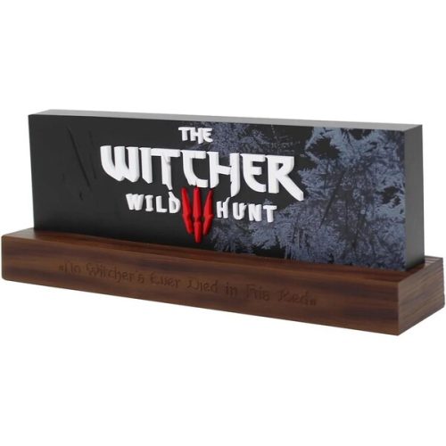 Světlo LED The Witcher - Wild Hunt Logo 22 cm USB Neamedia Icons