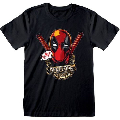 Tričko Marvel - Deadpool Gangsta L Heroes inc