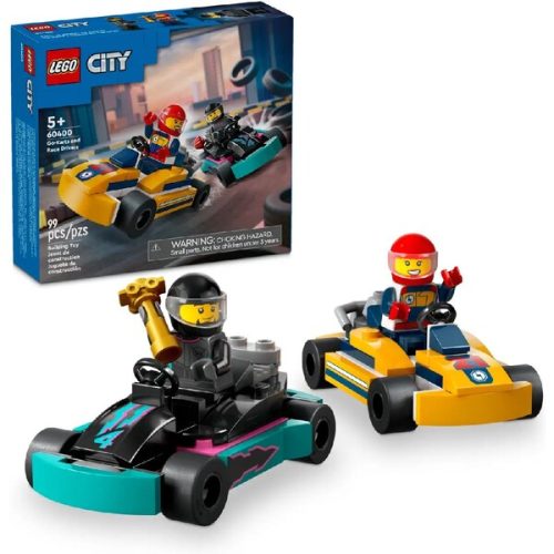 LEGO City Motokáry s řidiči (60400) LEGO