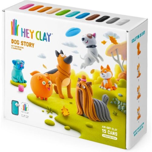Hey Clay modelovací hmota Dog story TM Toys