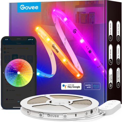 Govee WiFi RGBIC Smart PRO LED pásek 10m - extra odolný Govee