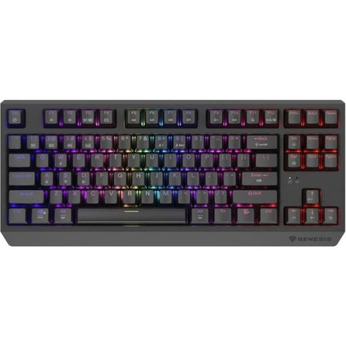 Genesis THOR 230 TKL RGB bezdrátová mechanická klávesnice černá Outemu Silent Lemon Genesis
