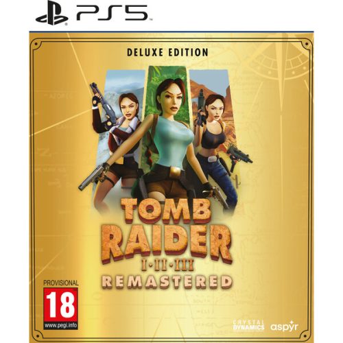Tomb Raider I-III Remastered Starring Lara Croft: Deluxe Edition (PS5) Aspyr