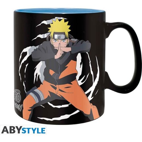 Hrnek Naruto Shippuden - Naruto & Kurama 460 ml (king size) Abysse Corp