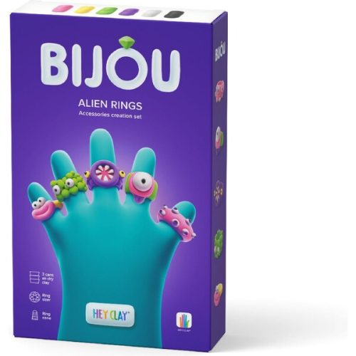 Hey Clay modelovací hmota Bijou prstýnky TM Toys
