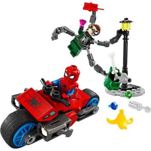 LEGO® Marvel 76275 Honička na motorce: Spider-Man vs Doc Ock LEGO
