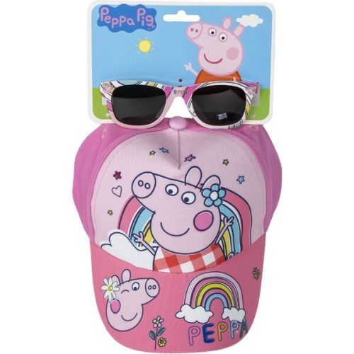 Letní sada (kšiltovka a brýle) Peppa Pig Cerdá