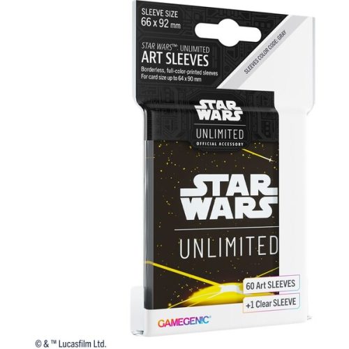 Gamegenic - Star Wars: Unlimited Art Sleeves - Card Back Yellow Gamegenic
