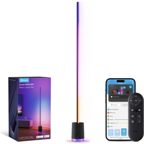 Govee Lyra RGBICWW Pro LED lampa s reproduktorem černá Govee
