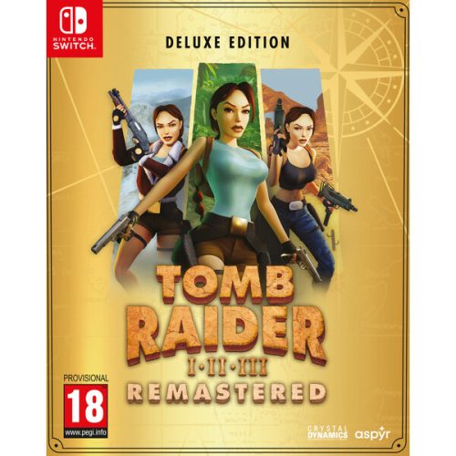 Tomb Raider I-III Remastered Starring Lara Croft: Deluxe Edition (Switch) Aspyr