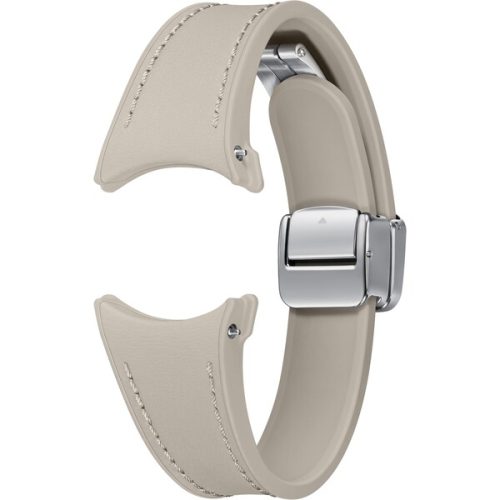 Samsung D-Buckle hybridní řemínek z eko kůže (S/M) Etoupe Samsung