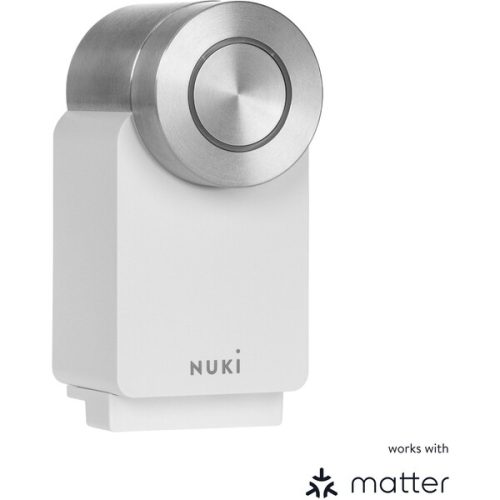 NUKI Smart Lock PRO 4. generace chytrý zámek s podporou Matter bílá NUKI