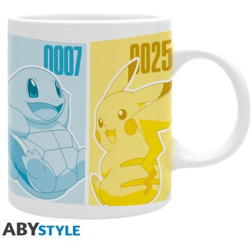Hrnek Pokémon - Pikachu & Kanto Starters 320 ml Abysse Corp