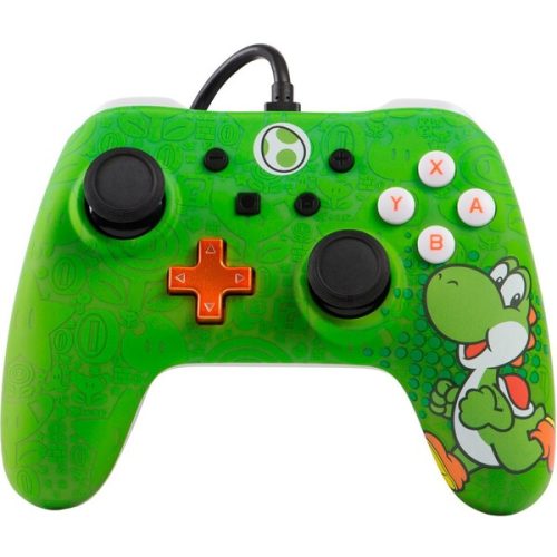PowerA drátový herní ovladač pro Nintendo Switch a Switch OLED model - Super Mario Yoshi PowerA