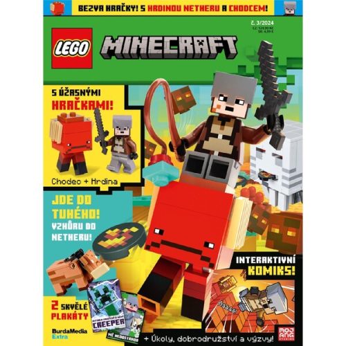 Časopis LEGO Minecraft 03/24 LEGO